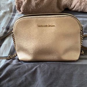 Gold Michael Kors Purse